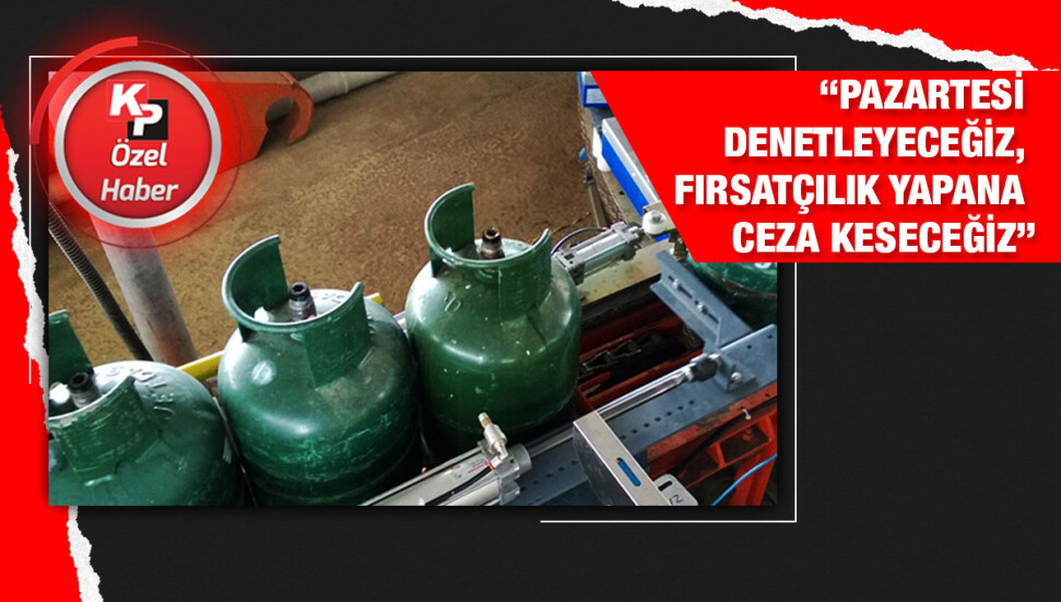 Vatandaş “piyasada tüp yok” dedi, Bakan “denetim” sözü verdi