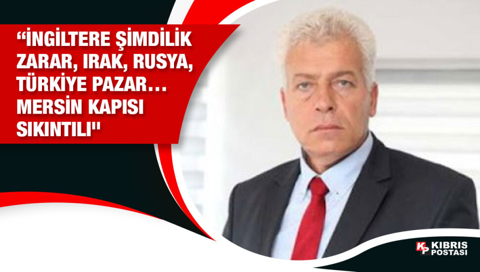 Cypfruvex Müdürü Cemal Redif: “Mersin Limanı üzerinden lojistik maliyet bazı ülkelere artmaktadır"