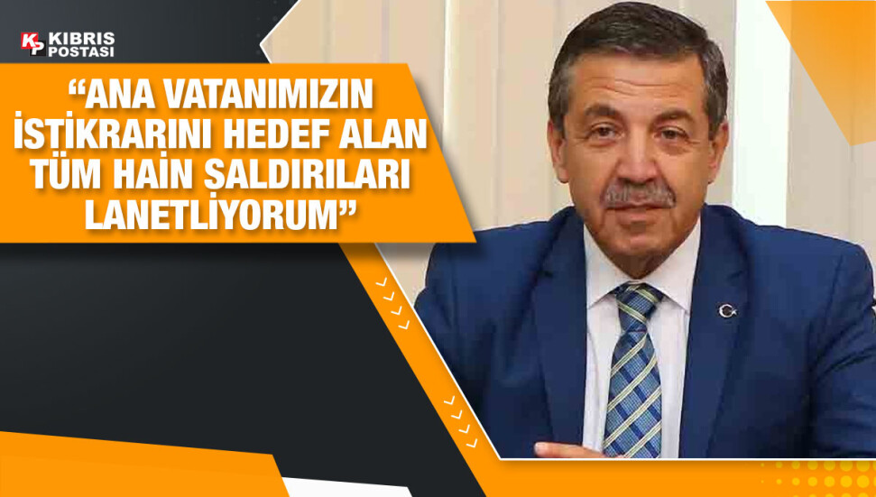 Dışişleri Bakanı Ertuğruloğlu, Beyoğlu’nda meydana gelen bombalı saldırıyı kınadı