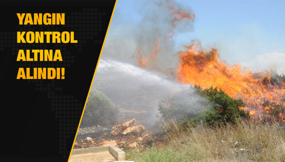 Güney Kıbrıs’ta “Pera Pedi” bölgesindeki yangın kontrol altına alındı