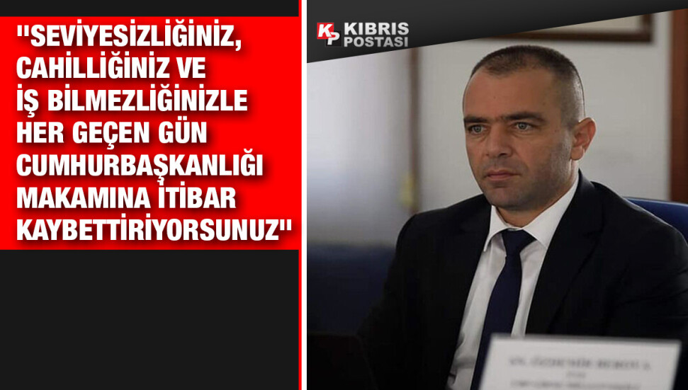 Salahi Şahiner'den Ersin Tatar'a: “Bu halkı ancak geçmişin karanlığına gömersiniz”