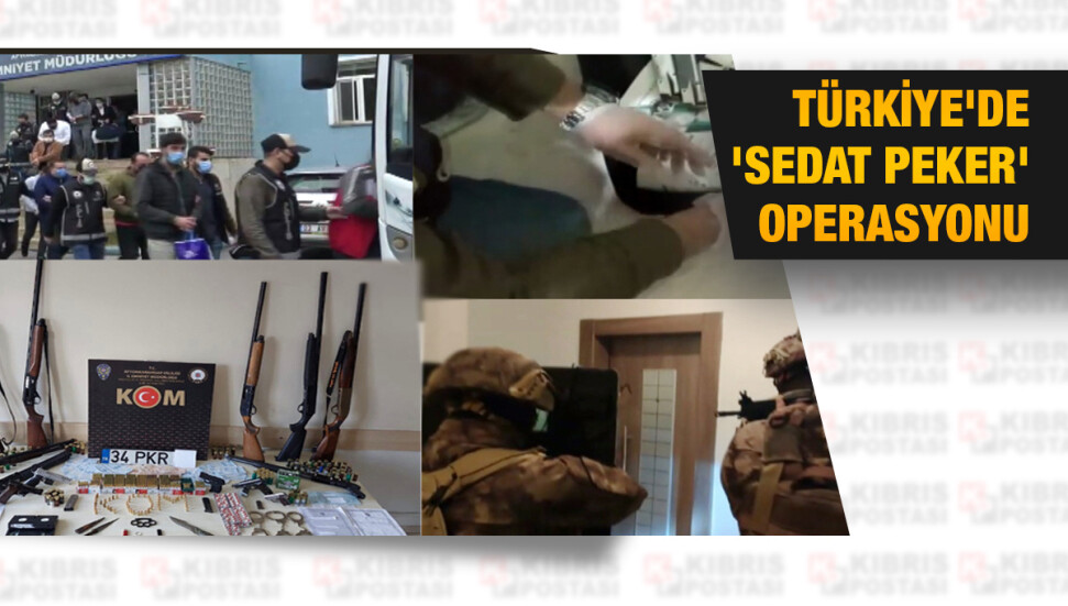 Türkiye'de 'Sedat Peker' operasyonu: 25 kişi gözaltında