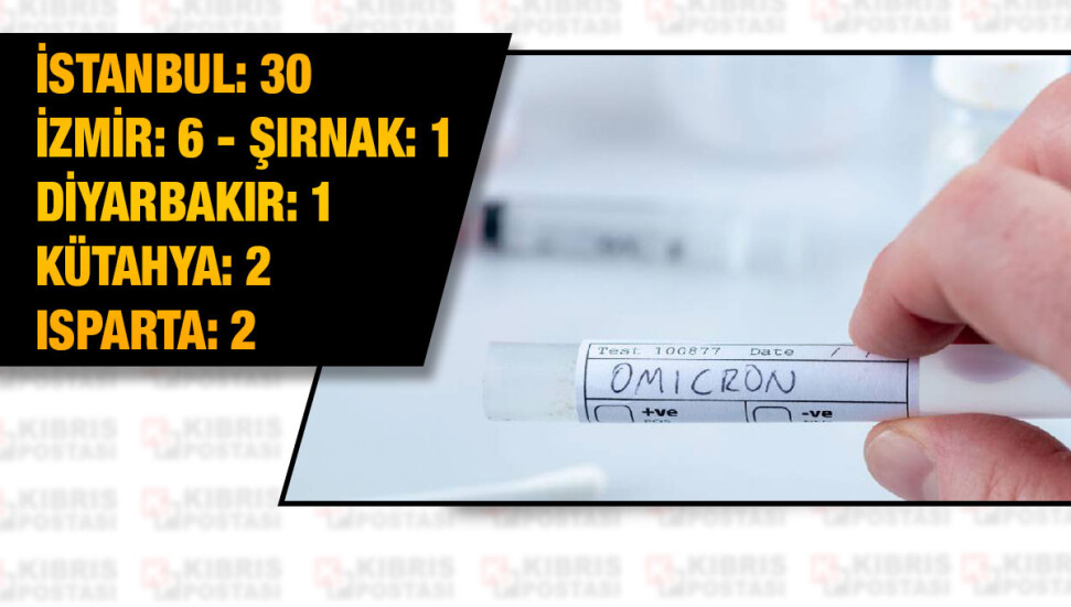 Türkiye'de Omicron varyantı görülen iller açıklandı