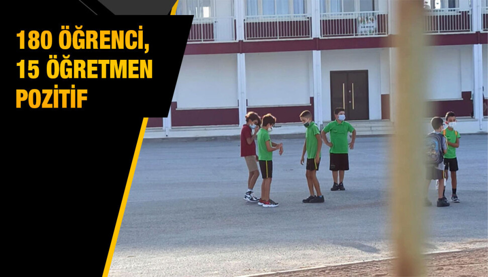 Okullarda son durum: 180 öğrenci pozitif, 538 temaslı