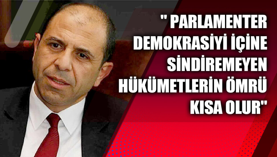 Kudret Özersay: “Mecliste sahip olmadığınız çoğunluğu hukuk dışı yollardan elde etmeye kalkışacağınız için kılıf arıyorsunuz"