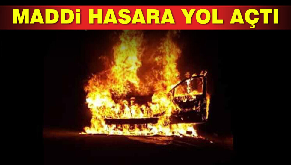 Klima tüpünden sızan gazın alev alması sonucu yangın çıktı!