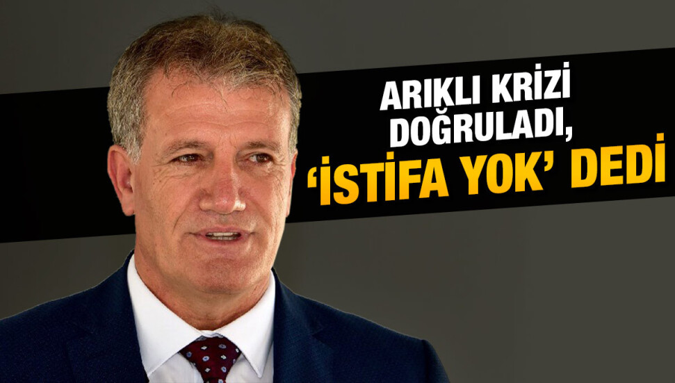 Erhan Arıklı krizi doğruladı, istifayı reddetti