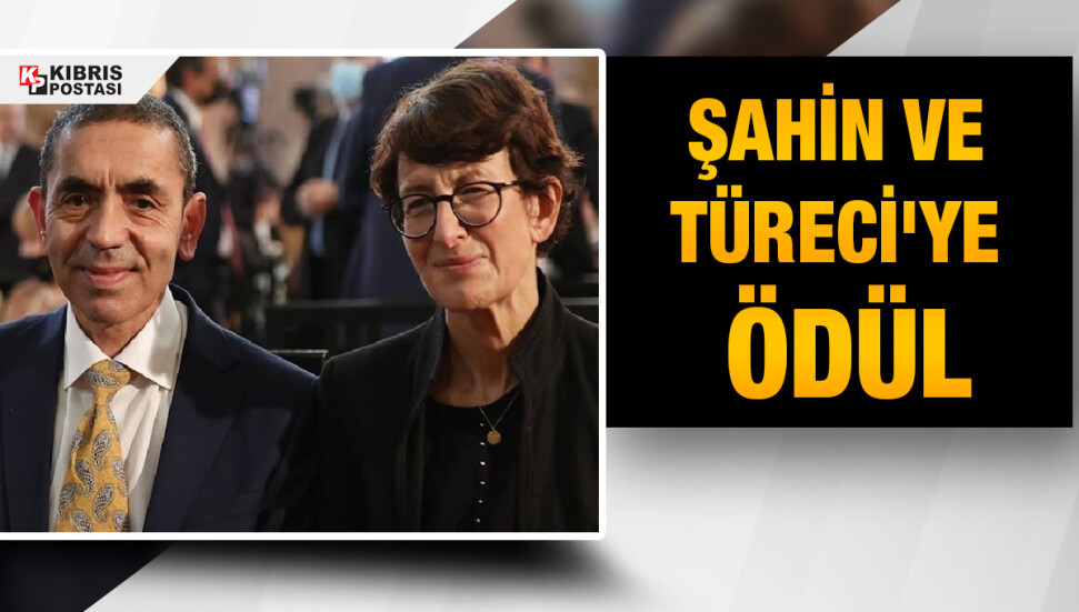 BioNTech'in kurucuları Şahin ve Türeci Almanya’nın büyük bilim ödülünü aldı