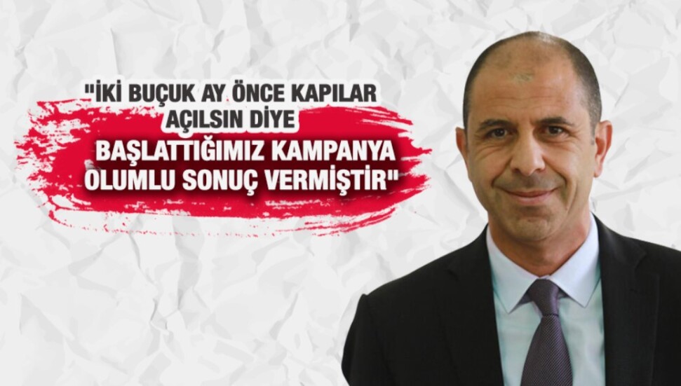 Kudret Özersay: “Geçiş kapılarının açılabilecek olması sevindiricidir”