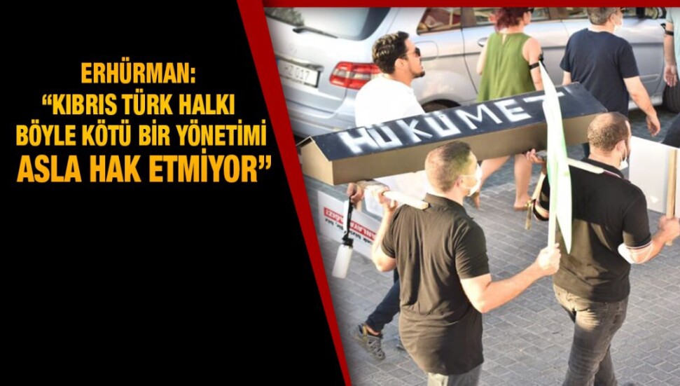 CTP Girne'deydi: 'Bir hükümetle değil, bir felaketle hatta rezaletle karşı karşıyayız'