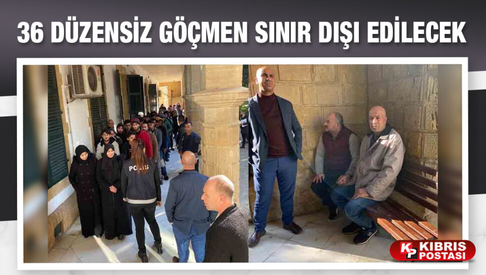 Karşıyaka'da yakalanan 36 düzensiz göçmen sınır dışı edilecek