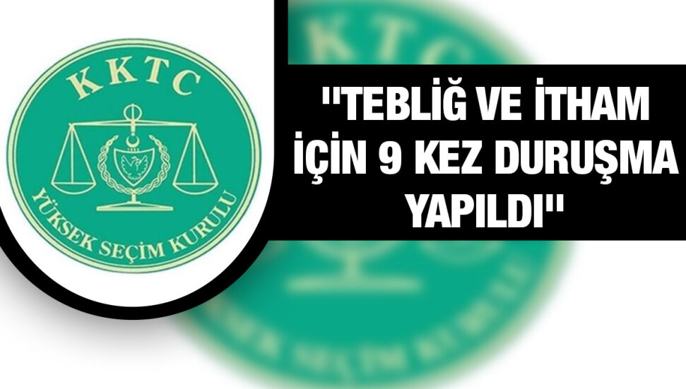YSK: Özkurt’un yargılanma süreci yaklaşık bir yıl sürdü