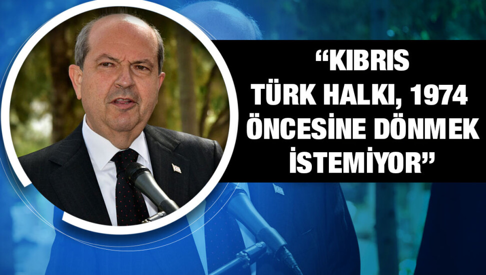 Cumhurbaşkanı Tatar: Resmi görüşmeler için egemen eşitliğimiz kabul edilmeli