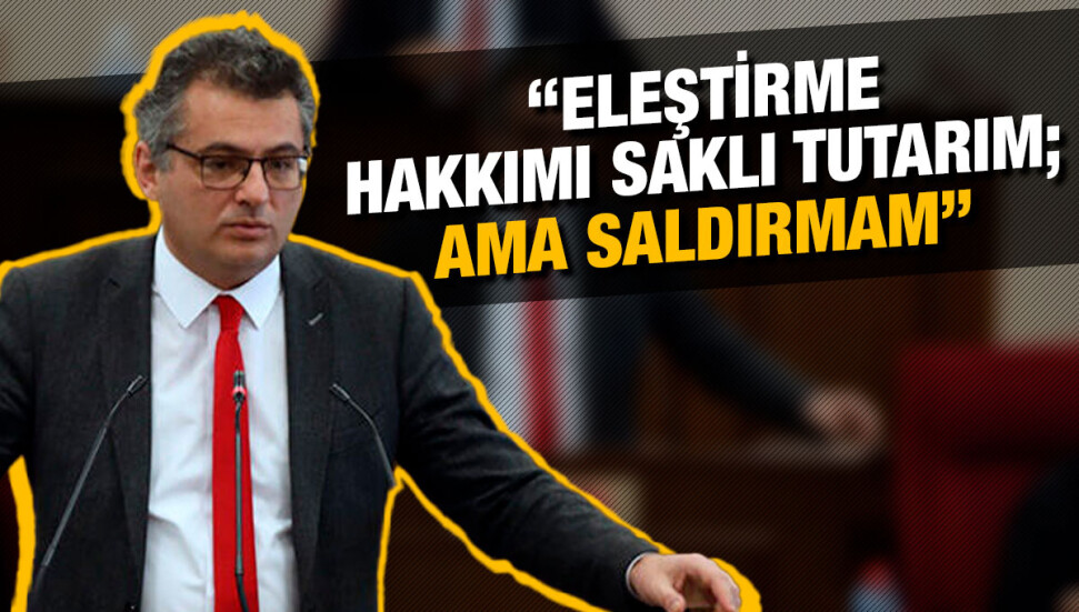 Tufan Erhürman: Yapılanlar soğuk savaş döneminde tüketildi