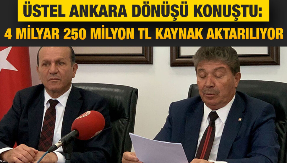 Ankara’ya giden heyet, ülkeye ‘kaynak aktarılıyor’ müjdesiyle geldi