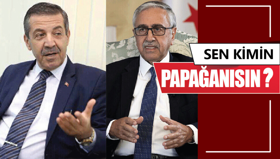 Tahsin Ertuğruloğlu’ndan Mustafa Akıncı’ya: “Sen kimin papağanısın?”