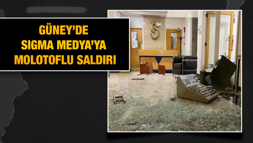 Güney’deki Sigma Medya’ya saldırı