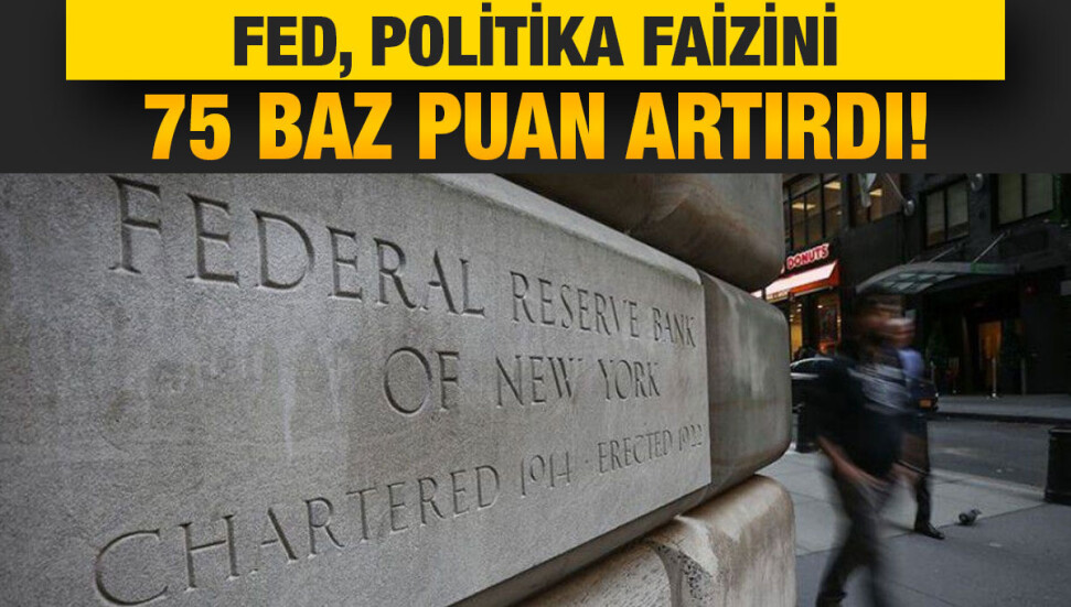 Fed'den sert faiz artışı
