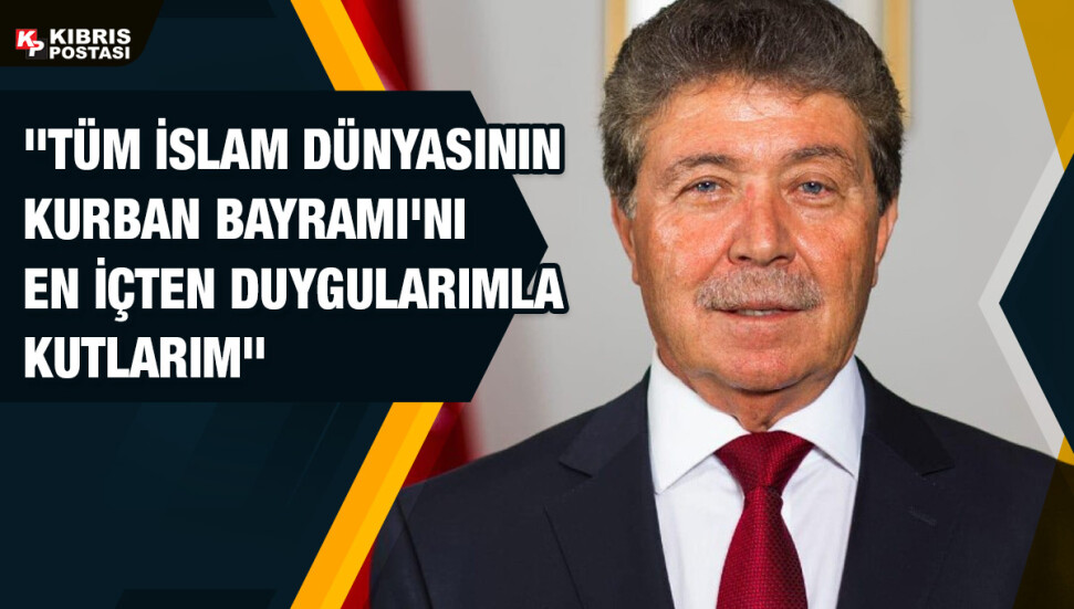 Üstel, Kurban Bayramı’nın sağlık, huzur ve muhabbet ortamında kutlanmasını temenni etti