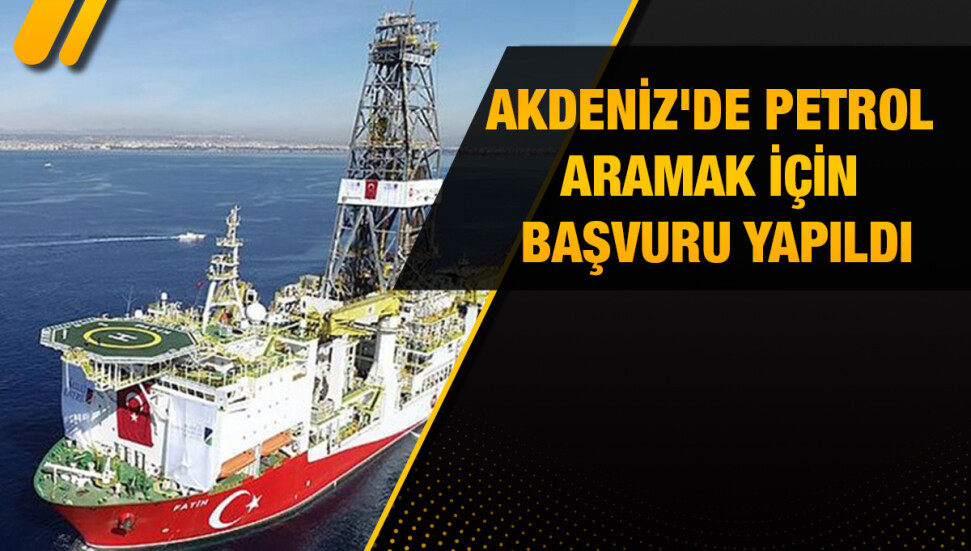 TPAO, Akdeniz'de petrol arama başvurusu yaptı