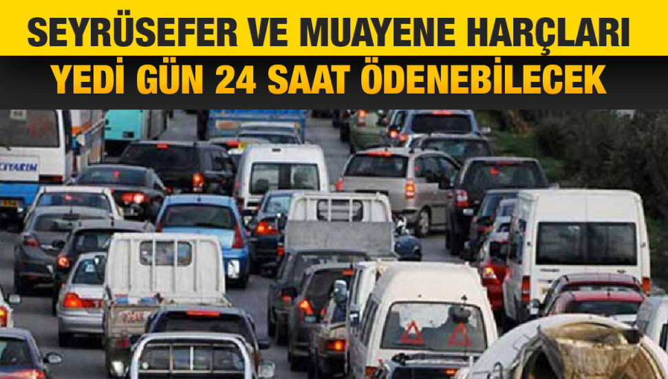 Araç sahipleri harç ödemelerini “AKOS” üzerinden yapabilecek