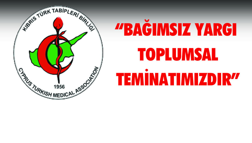 Tabipler Birliği’nden Barolar Birliği’ne destek: “Bağımsız yargı toplumsal teminatımızdır”