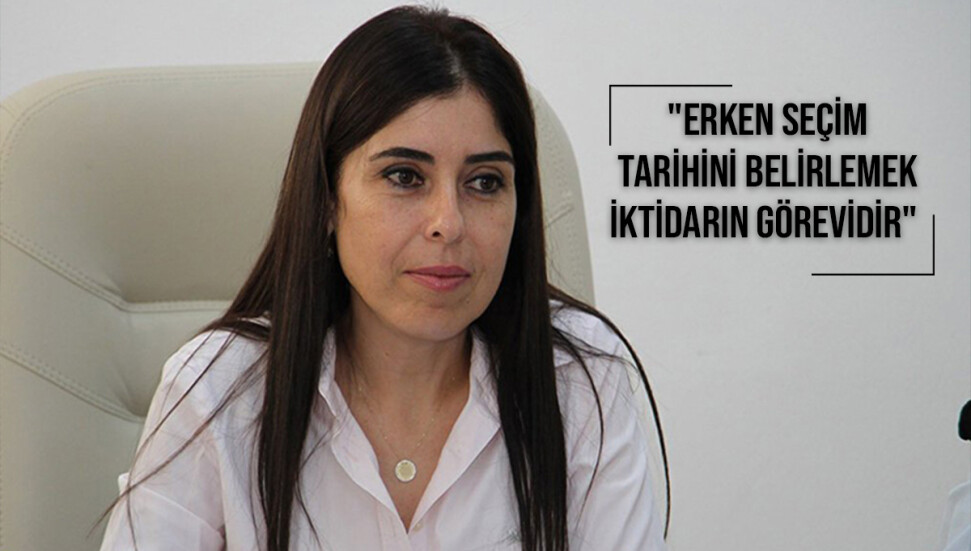 İzlem Gürçağ Altuğra: “Muhalefetin verdiği seçim tarihi Hukuk Komitesi’nden geçmeyecektir”