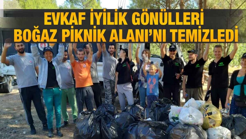 Evkaf İyilik Gönüllerinden çağrı: “Çevreyi temiz tutalım”