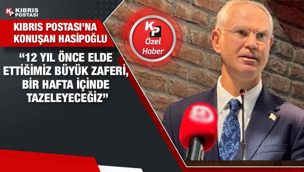 Kıbrıs Postası’na konuşan Genel Sekreter Oğuzhan Hasipoğlu: “Dizel makine misali oylarımız her gün artıyor"