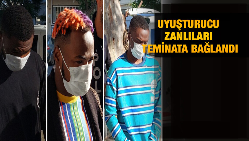 Uyuşturucu ile yakalanan Aduku ile Nkwonta teminatla serbest