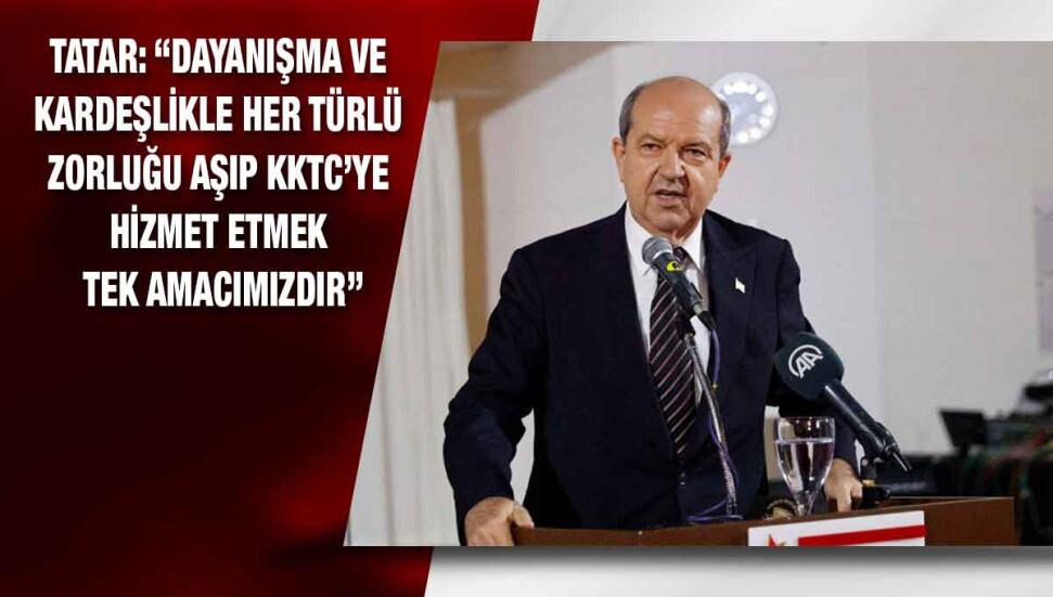 Ersin Tatar: Federasyon masalı artık geride kalmıştır