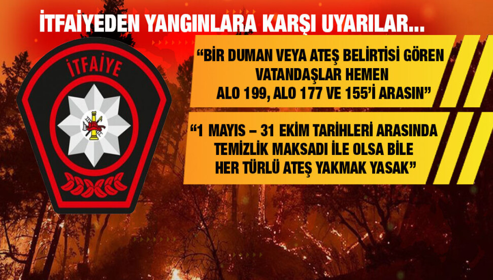 İtfaiye Müdürlüğü: “Zamanında alınan tedbirler, felaketi önler”