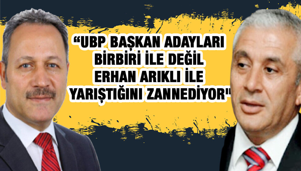 Enver Öztürk'ten UBP adaylarına: "Bırakın Erhan Arıklı'yı siz projelerinizi anlatın"
