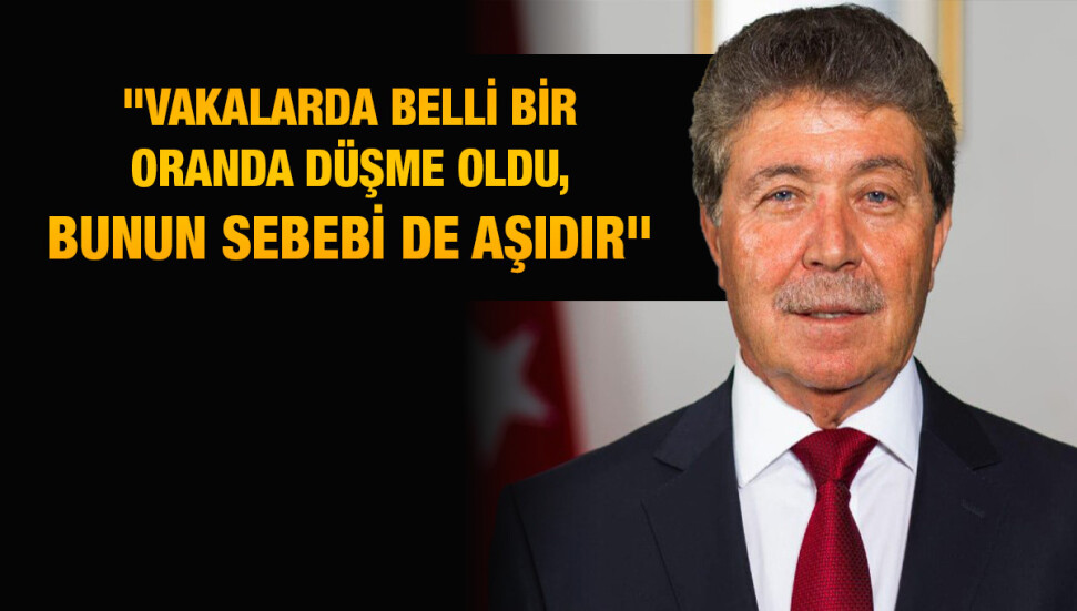 Sağlık Bakanı Üstel: “Birinci doz aşılamada hedefimize ulaştık”
