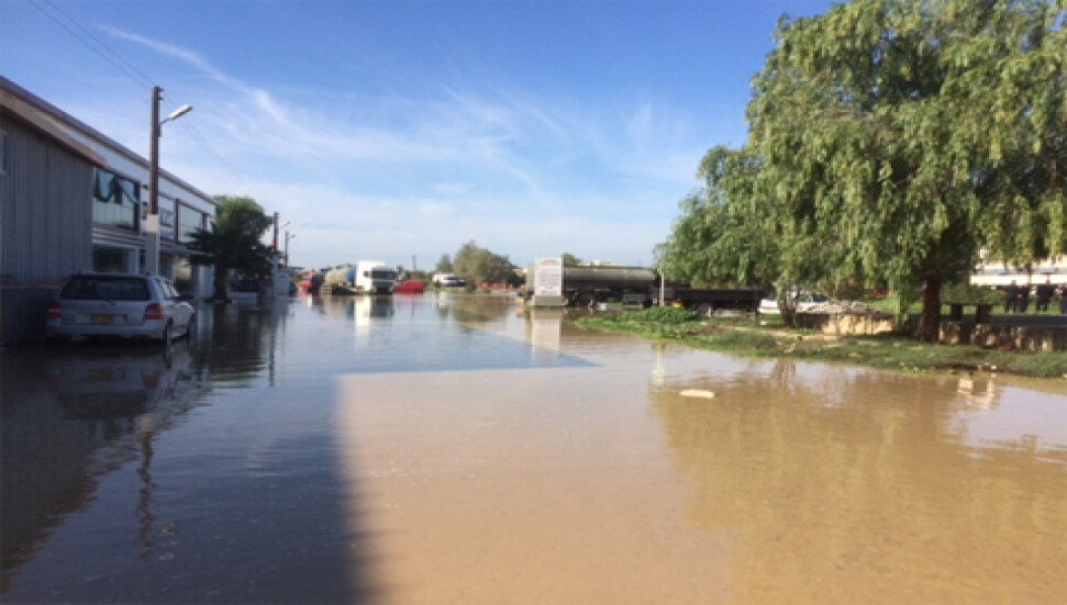 Sanayi Bölgesi'ni su bastı! Harmancı "Sabotaj" dedi...