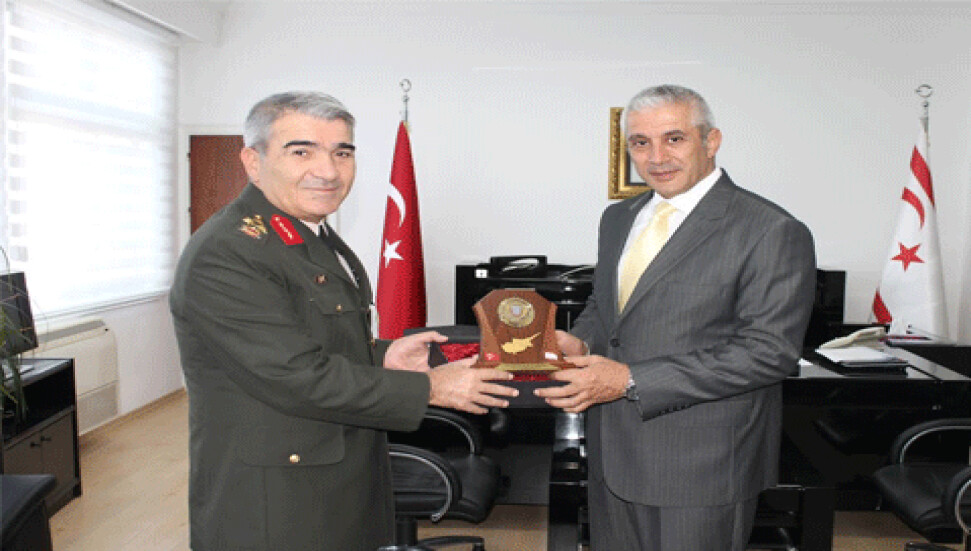 Korgeneral İsmail Serdar Savaş, Taçoy'a iadei ziyaretde bulundu