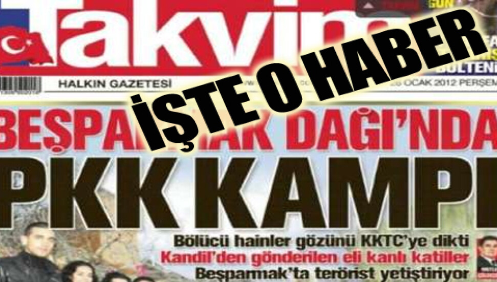 "KKTC'de PKK Kampı" haberi yargıda cezayla sonuçlandı