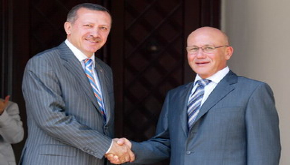 Talat Erdoğan'la görüştü