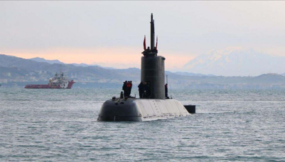 TCG Gür Denizaltısı Girne'de ziyarete açılıyor
