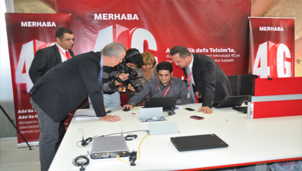 Telsim'den geleceğin teknolojisi 4G için hız testi