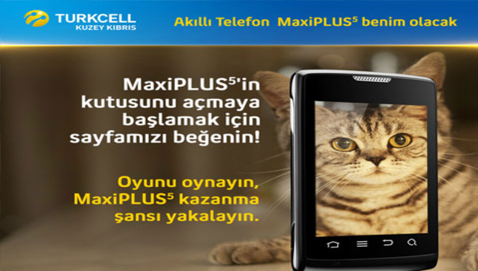 Kuzey Kıbrıs Turkcell'den 'Facebook'ta online işlem hizmeti
