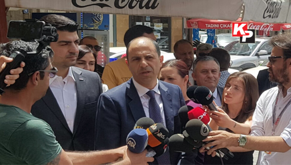 UBP - HP görüşmesi tamamlandı: "Akşam Parti Meclisimiz son kararı verecek, başka görüşme olmayacak"