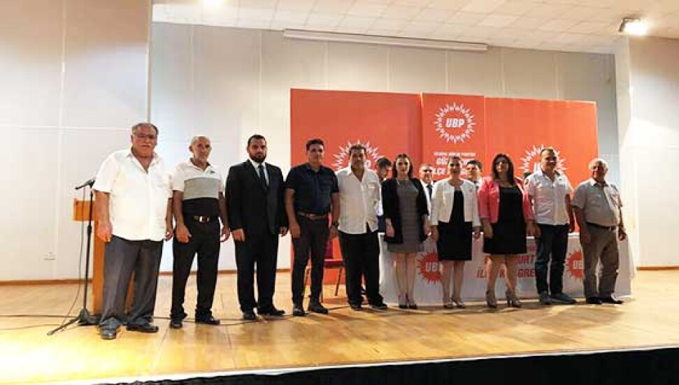 UBP Güzelyurt İlçe Kongresi yapıldı. Başkan Menteş Gündüz oldu