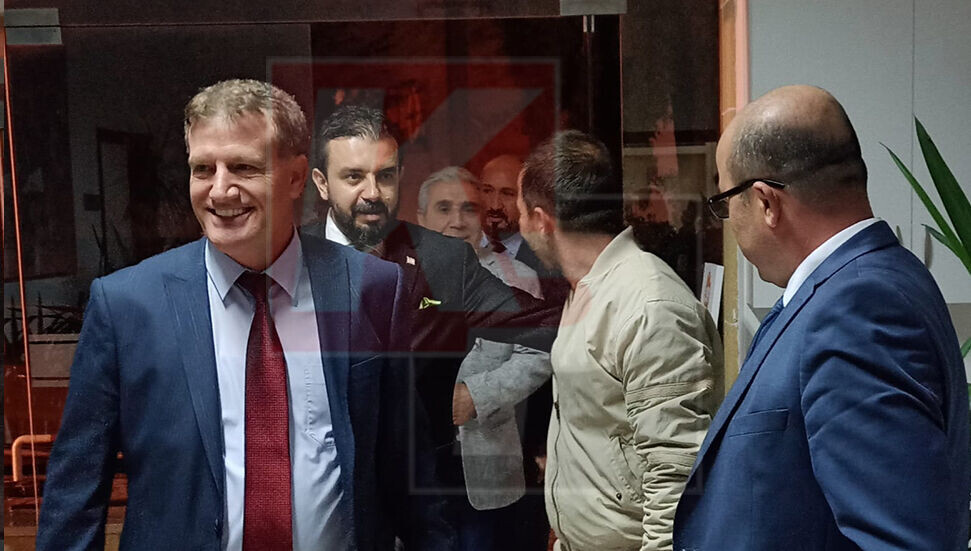 UBP-YDP-DP görüşmesi başladı