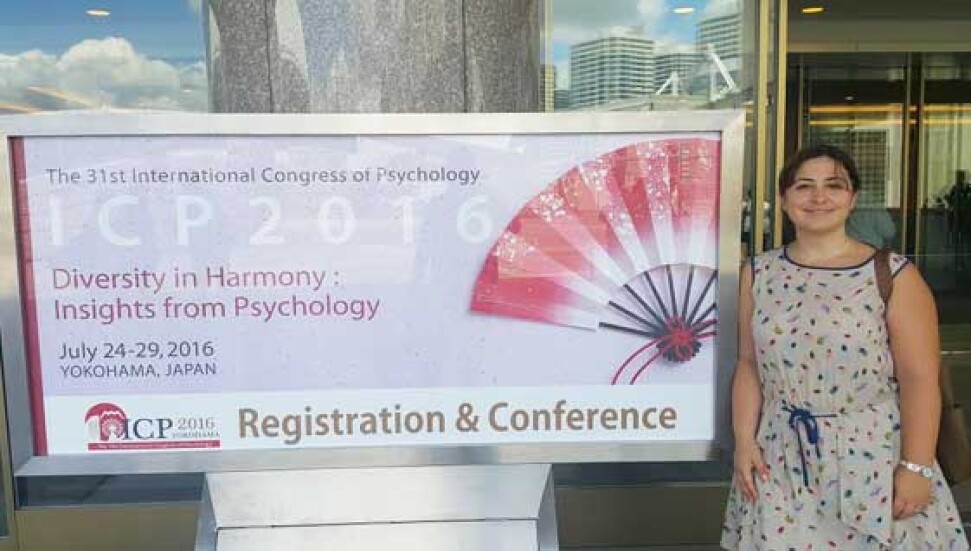 UKÜ öğretim üyesi Japonya'da kongreye katildi