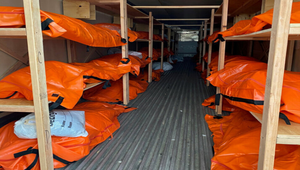 ABD'den korkunç görüntüler: Seyyar morglar bile doldu, cesetler ortada