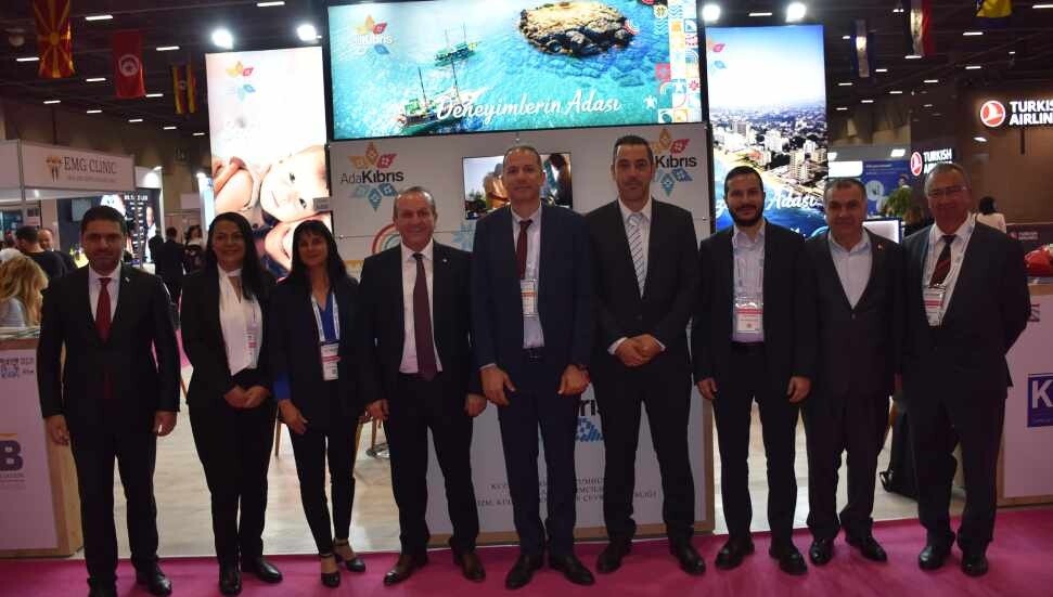 İstanbul'daki Helal Expo Fuarı'nda KKTC standına yoğun ilgi