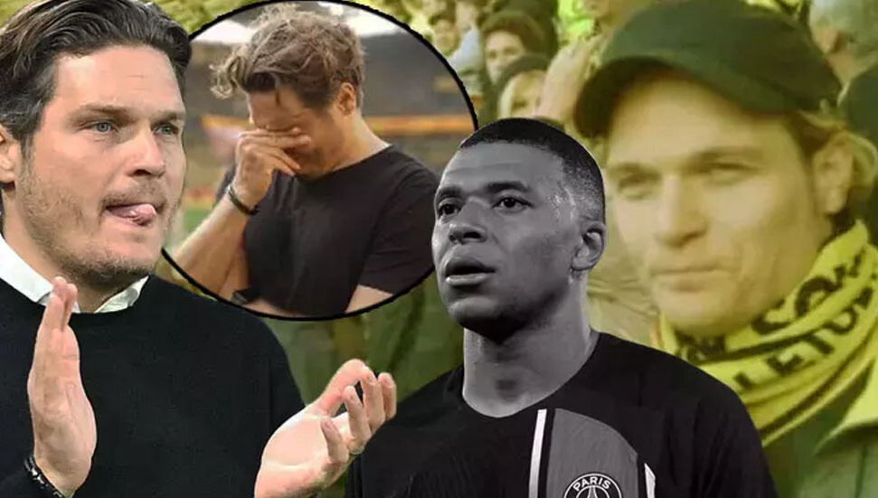 Finale yükselen Borussia Dortmund'da Edin Terzic'in görüntüleri gündem oldu