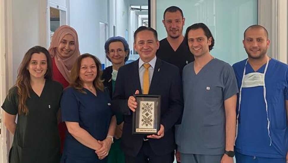 Türk Yoğun Bakım Derneği Başkanı Demirkıran, Dr. Burhan Nalbantoğlu Devlet Hastanesi’ni ziyaret etti