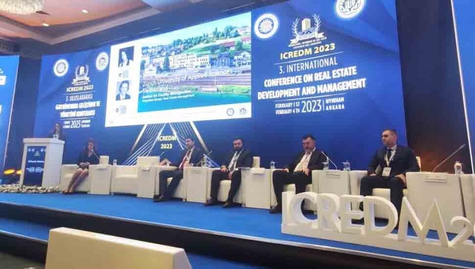 Kuzey Kıbrıs Gayrimenkul Değerleme Uzmanları Birliği, Ankara'da konferansa katıldı